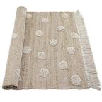 Alfombra de Jute y Algodón de puntos NOP