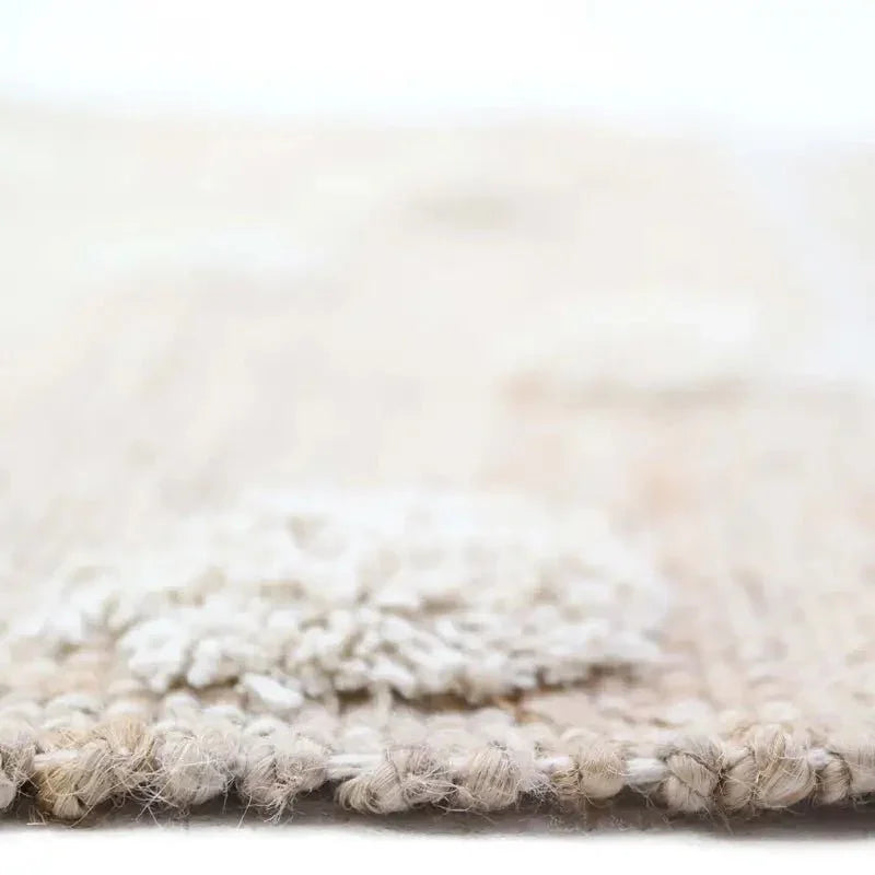 Alfombra de Jute y Algodón de puntos NOP