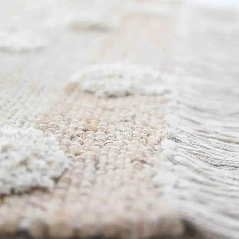 Alfombra de Jute y Algodón de puntos NOP
