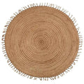 Alfombra redonda de Yute 140cm ABHA