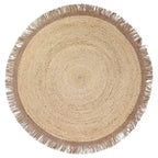 THAR Alfombra Infantil jute con pompones