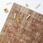 Alfombra de jute y algodón POOLA