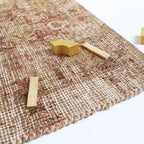 Alfombra de jute y algodón POOLA