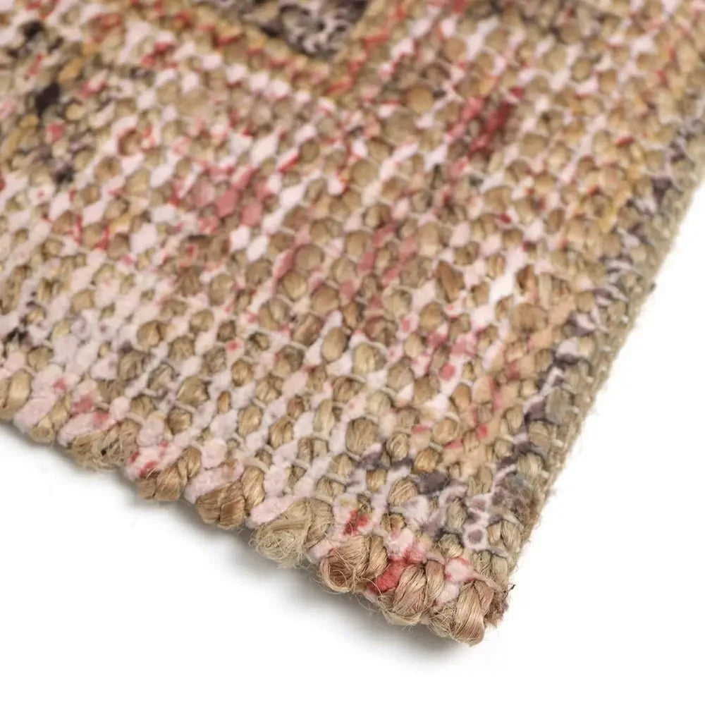 Alfombra de jute y algodón POOLA