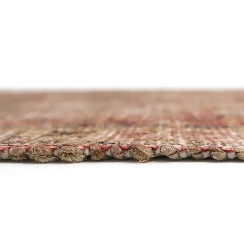 Alfombra de jute y algodón POOLA