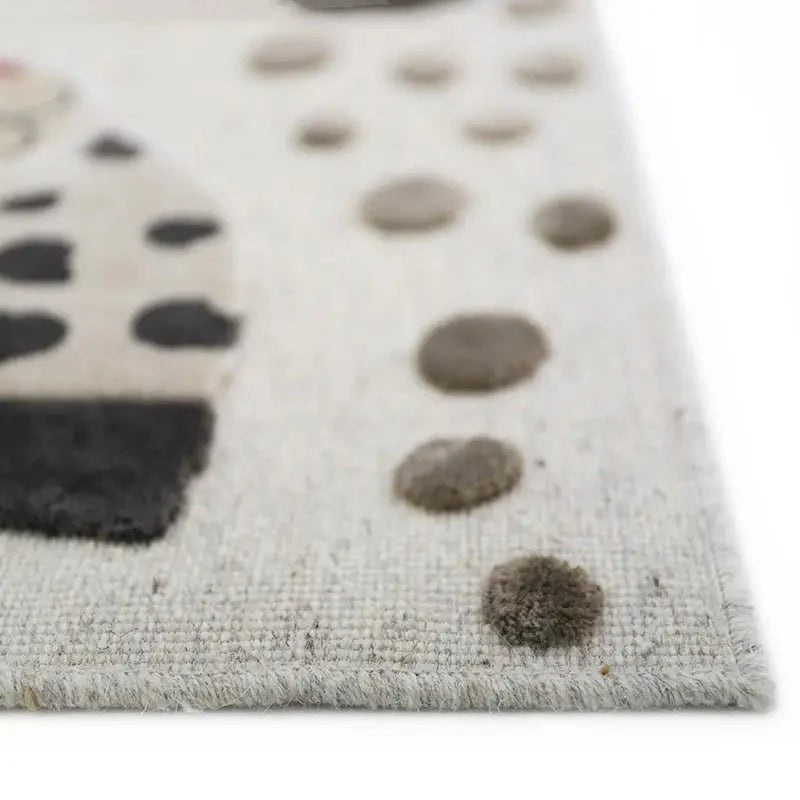 Alfombra infantil LITTLE JAGUAR IVOIRE 80x125