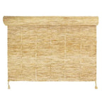 Alfombra de lana LHENA JAUNE BRUN S