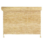 Alfombra de lana LHENA JAUNE BRUN M