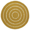 Alfombra de lana redonda BIBEK MANGUE S