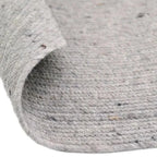Alfombra de lana redonda NEETHU GRIS L