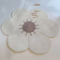 Alfombra infantil de Flor DAISY de lana 95cm