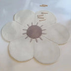 Alfombra infantil de Flor DAISY de lana 95cm