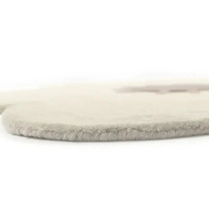 Alfombra infantil de Flor DAISY de lana 95cm