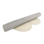 Alfombra infantil de Flor DAISY de lana 95cm