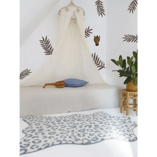 Alfombra infantil BAO SILVER BLUE 100x150