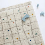 Alfombra infantil de algodón multicolores RITTAH M