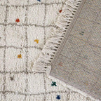RITTAH M Multicolor Cotton Children's Rug