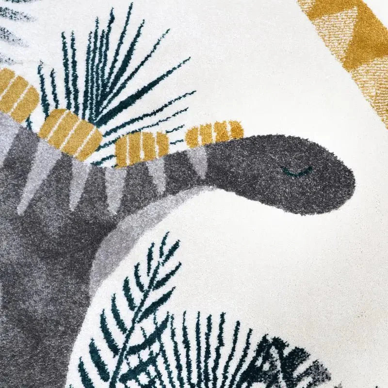 Alfombra infantil de dinosaurios SENSAKU 120x170