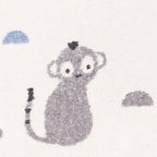 Alfombra infantil LITTLE WILD MONKEY MIEL M 120x170