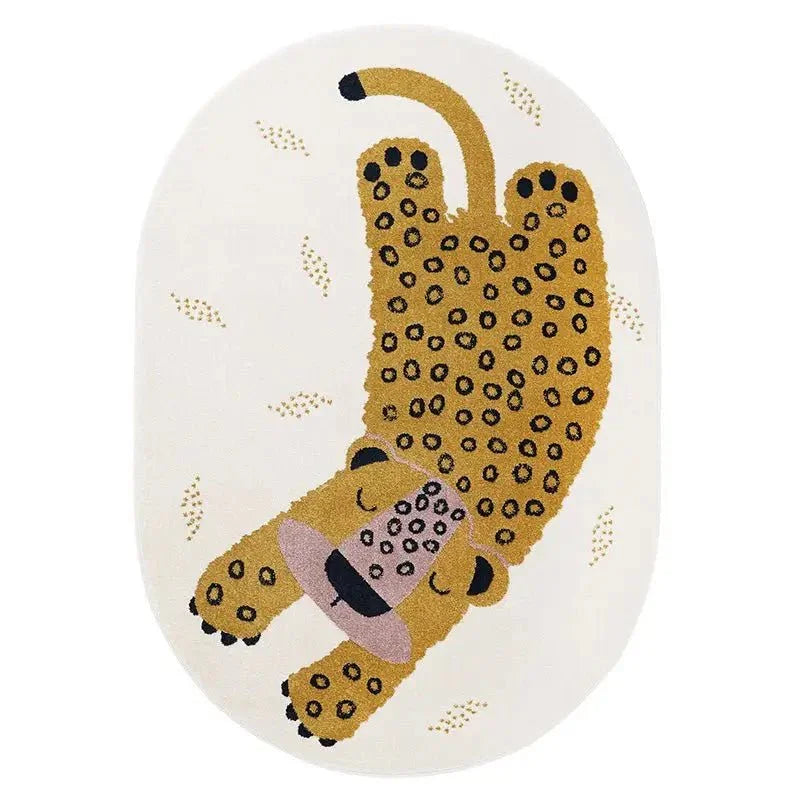 Alfombra infantil petit léopard KLEO MIEL