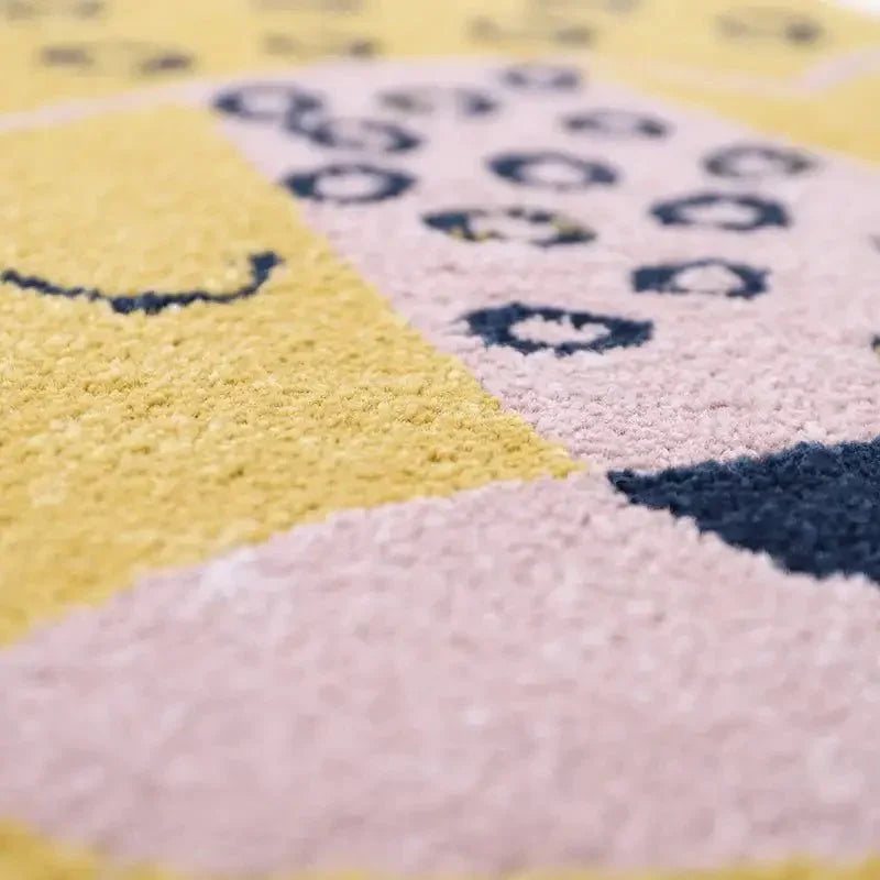 Alfombra infantil petit léopard KLEO MIEL