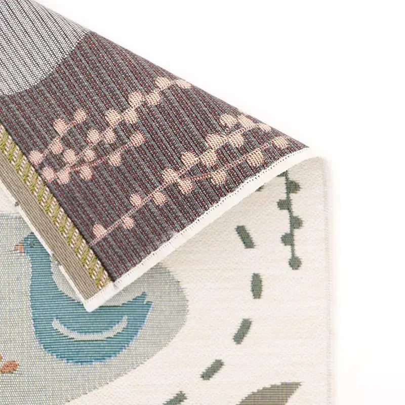 Alfombra infantil interior y exterior BIRD PARADISE 123x180