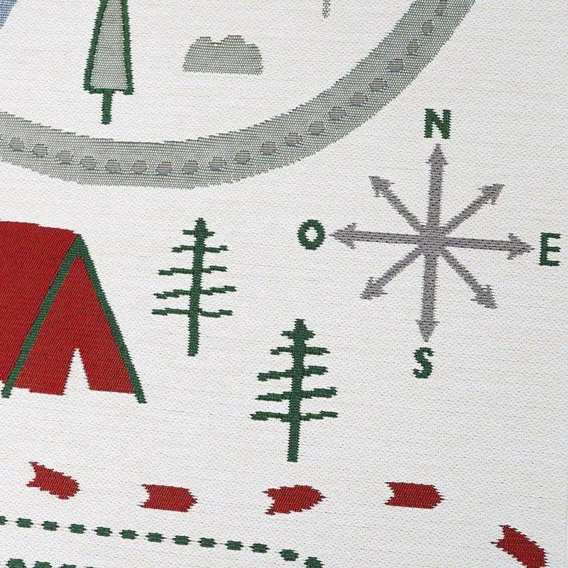 Alfombra infantil interior y exterior LITTLE CAMPER 123x180