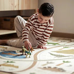 Alfombra infantil interior y exterior LITTLE JURASIC