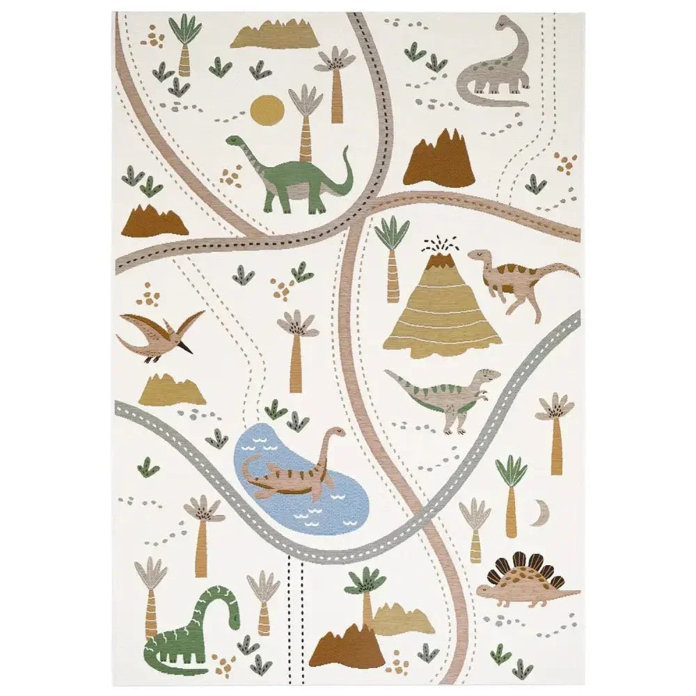 Alfombra infantil interior y exterior LITTLE JURASIC