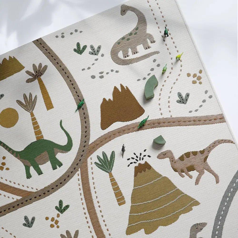 Alfombra infantil interior y exterior LITTLE JURASIC