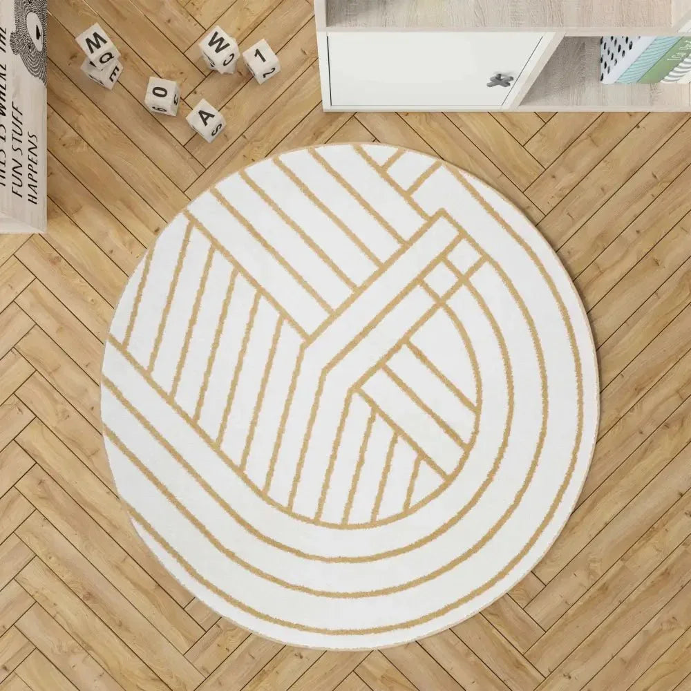 Alfombra redonda geometrica LUISA M 140cm
