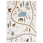 Alfombra infantil interior y exterior LITTLE FOREST