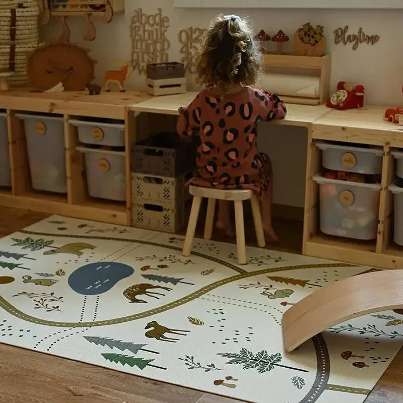 Alfombra infantil interior y exterior LITTLE FOREST
