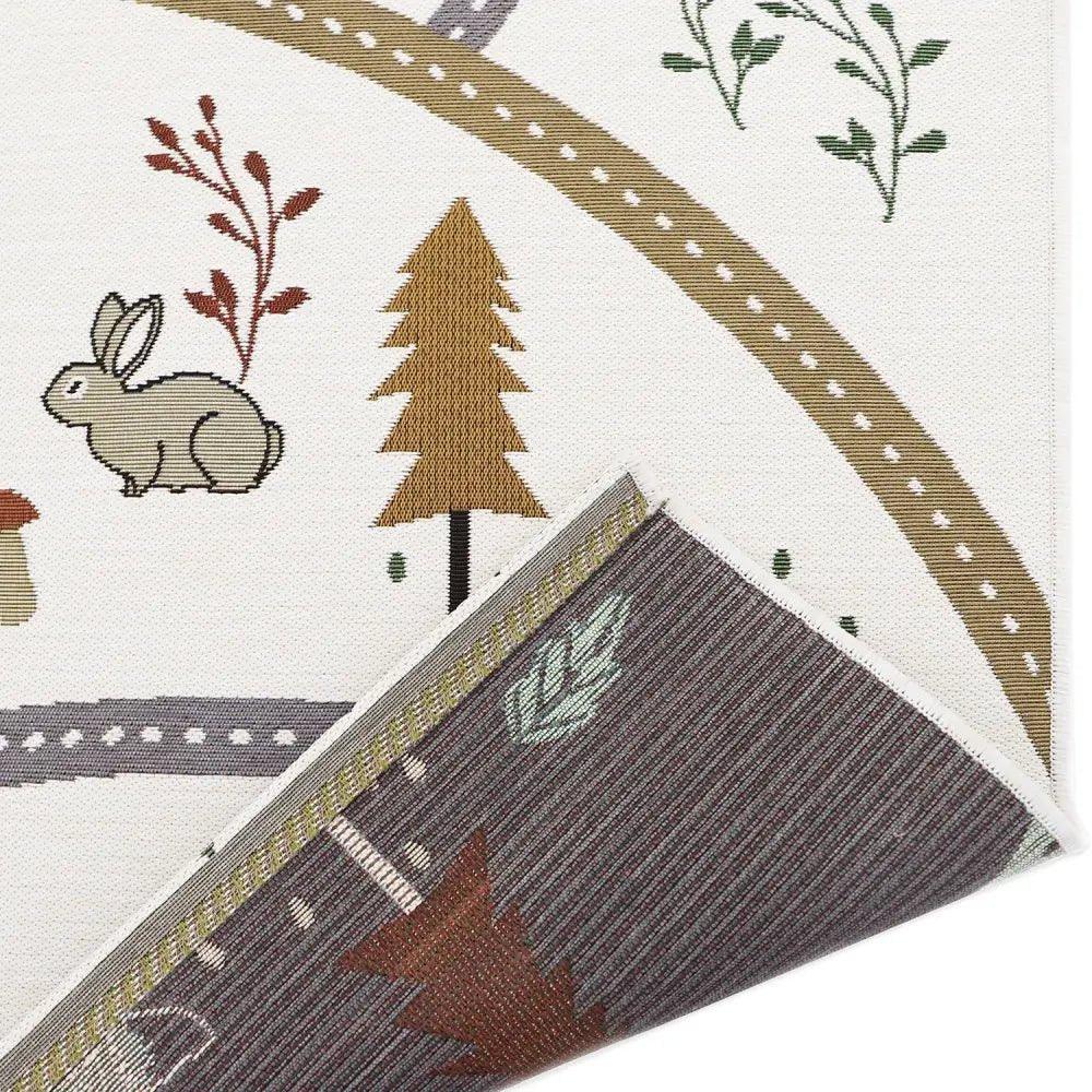 Alfombra infantil interior y exterior LITTLE FOREST