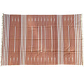 Natural Vegetable Dyed Indian Dhurrie Reversible Cotton Rug - Clay