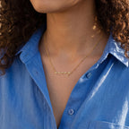 24ct Gold or Solid Silver Name Necklace - 925 Solid Silver / Style 3
