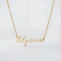 Collar con nombre Alyssia