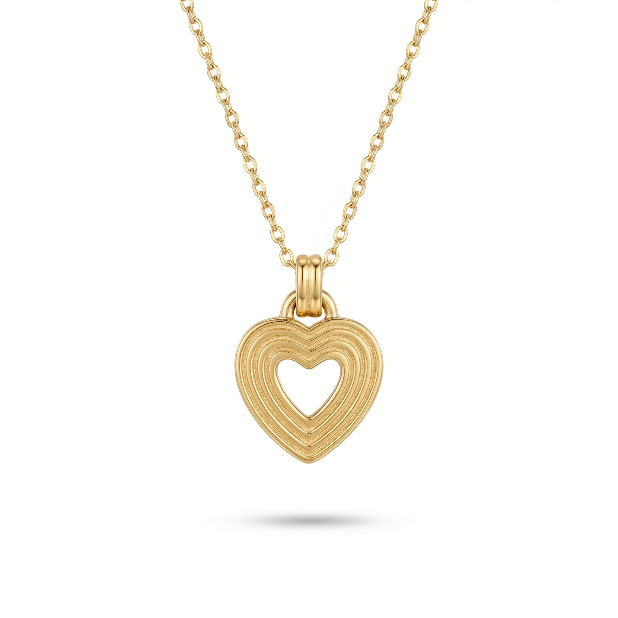 Cut Out Heart Necklace