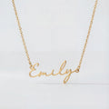 Emily Name Necklace - Vermeil / Style 1