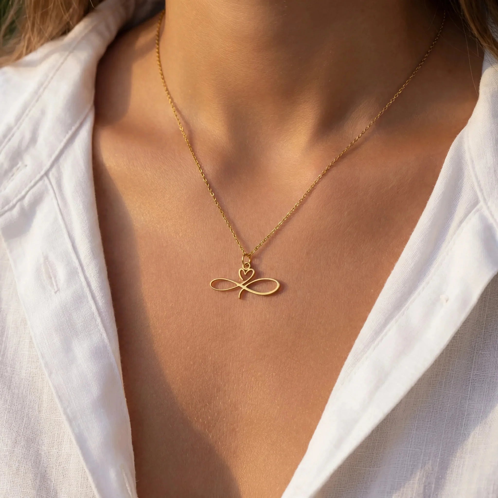 Infinity Heart Necklace
