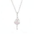 Kids Ballet Girl Necklace