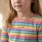 Kids Name Necklace - Vermeil / Style 2