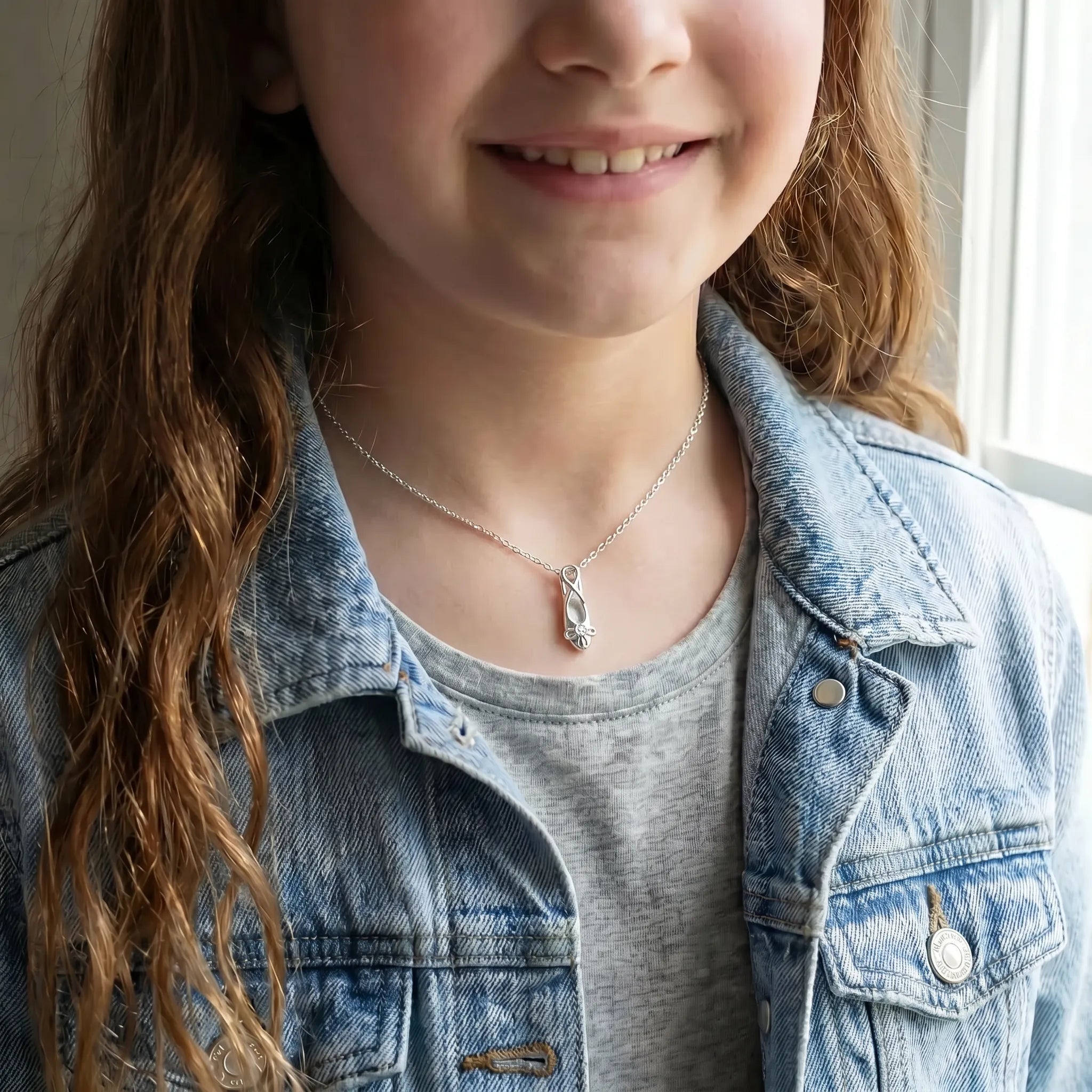 Kids Slipper Necklace