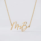MrsB Necklace - Solid Silver / Style 1