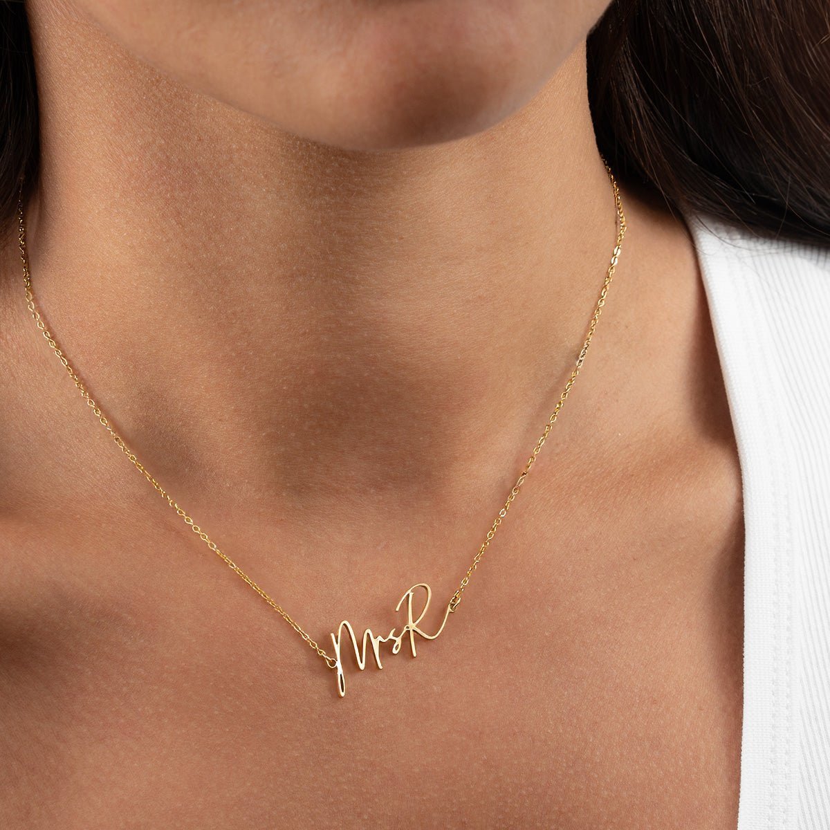 MrsR Necklace - Sterling Silver / Style 1