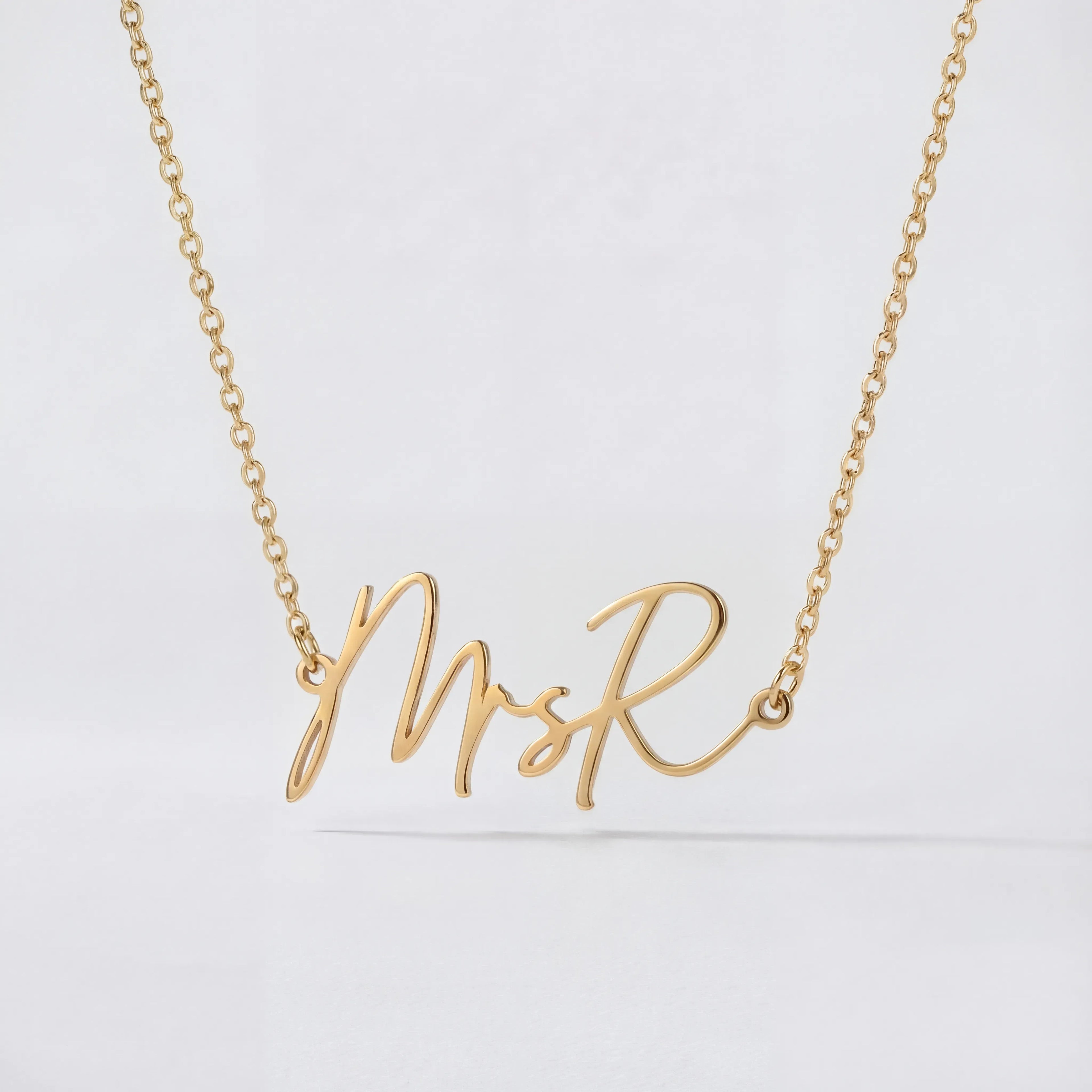 MrsR Necklace - 18ct Gold / Style 2