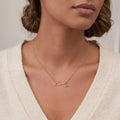 Collar para mamá con dije de corazón