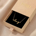 Personalised Name Necklace - Vermeil / Style 3