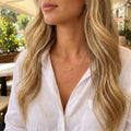 Personalised Triple Name Necklace - Gold Vermeil / Style 1