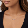XOXO Necklace - Solid Silver / Style 2